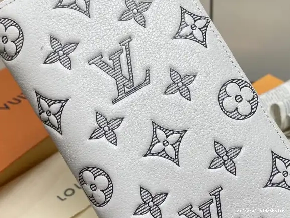 Official oldcobbler VUITTON WALLET-10*19*2cm LOUIS BRAZZA 0629